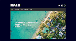 Desktop Screenshot of nalu.co.jp
